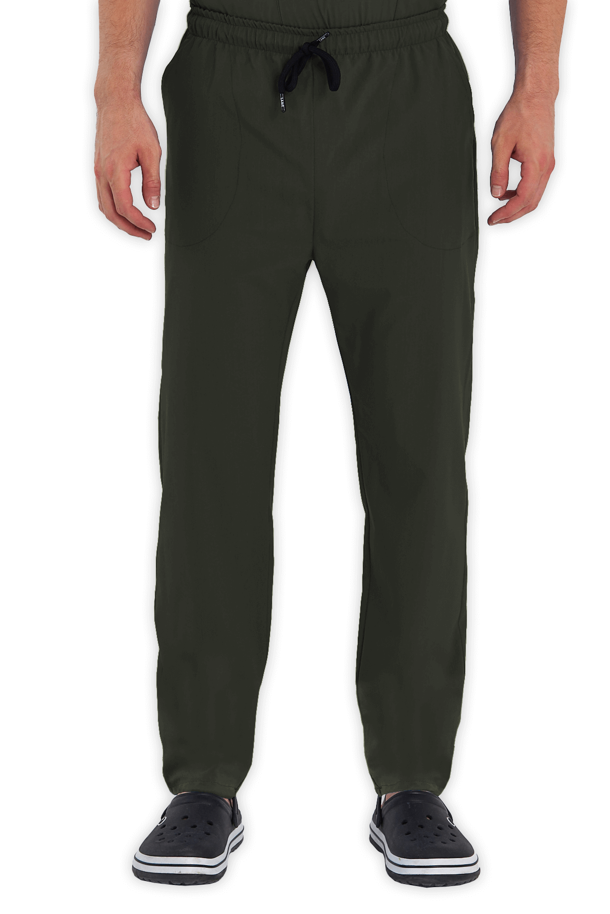 Erkek Haki Scrubs Pantolon
