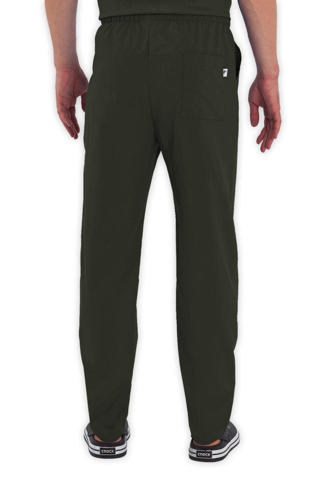 Erkek Haki Scrubs Pantolon