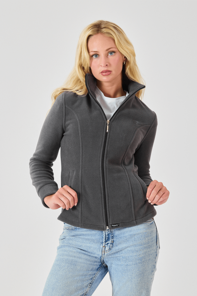 Feliplini Kadın Polar Ceket - Antrasit
