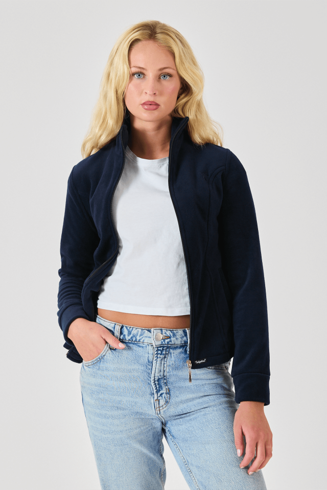 Feliplini Kadın Polar Ceket - Lacivert