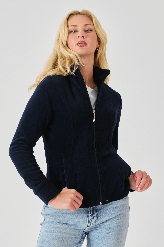 Feliplini Kadın Polar Ceket - Lacivert