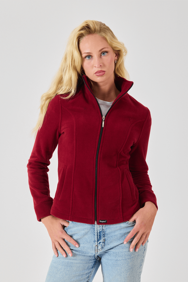 Feliplini Kadın Polar Ceket - Bordo