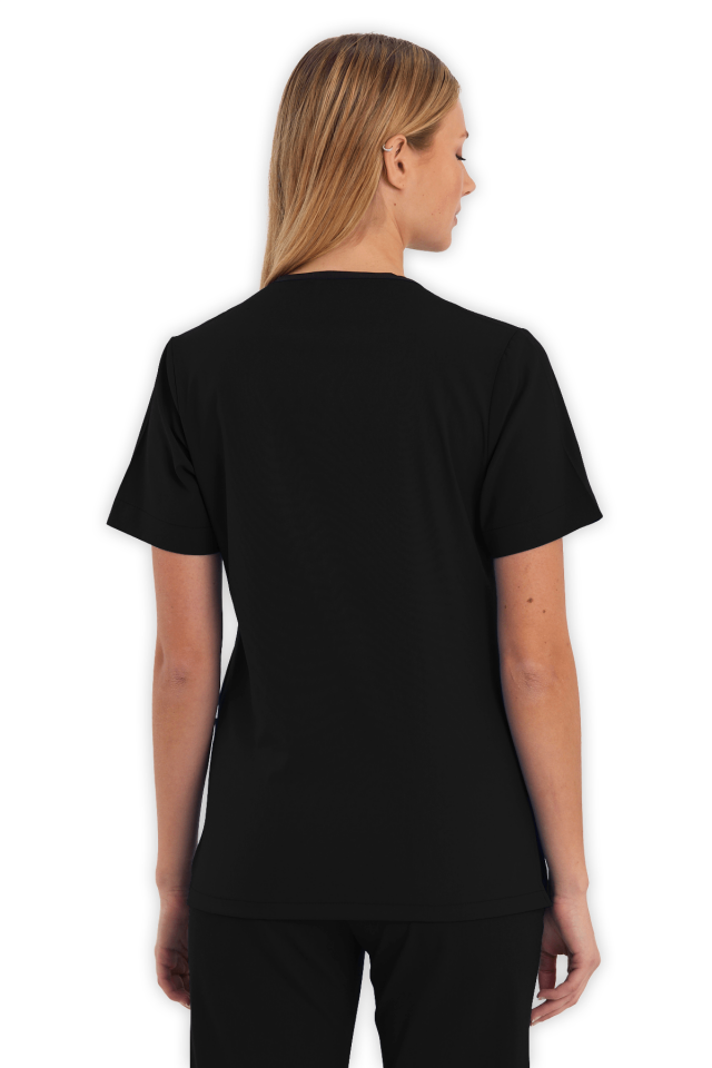 Kadın Siyah Scrubs Üst