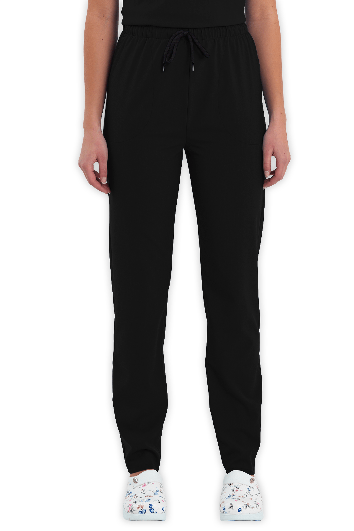 Kadın Siyah Scrubs Pantolon