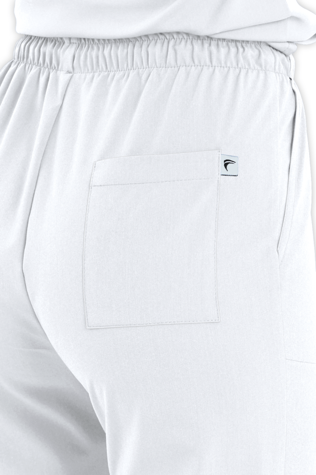 Kadın Beyaz Scrubs Pantolon