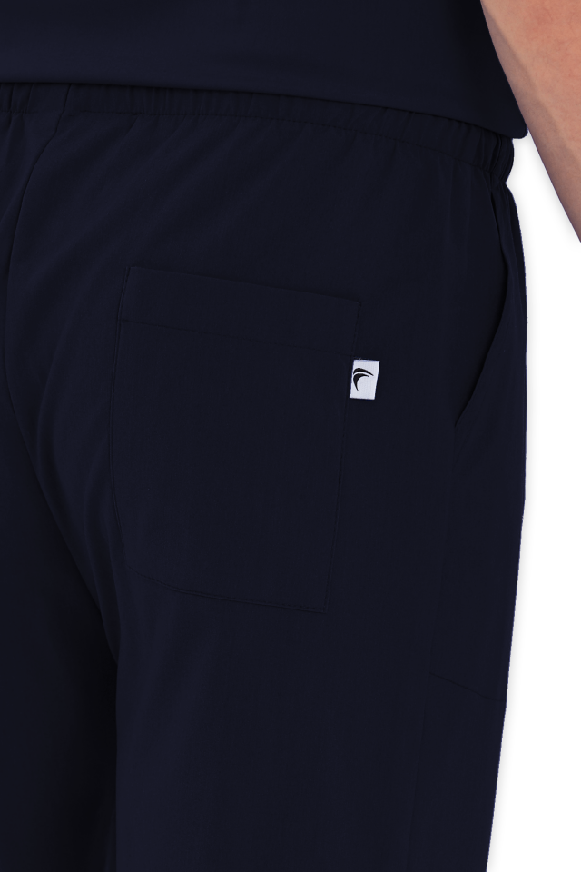 Erkek Lacivert Scrubs Pantolon