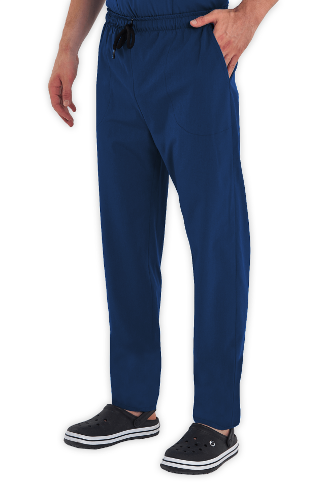 Erkek Petrol Mavisi Scrubs Pantolon