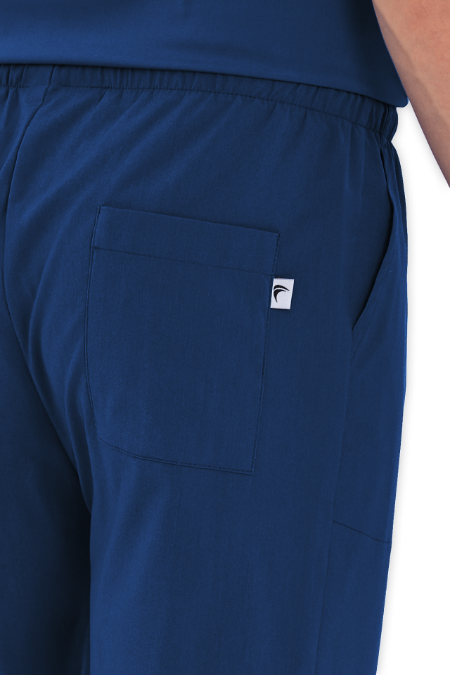 Erkek Petrol Mavisi Scrubs Pantolon