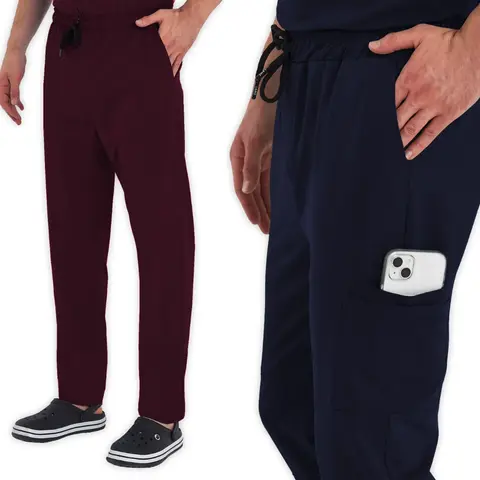 Erkek Scrubs Pantolon