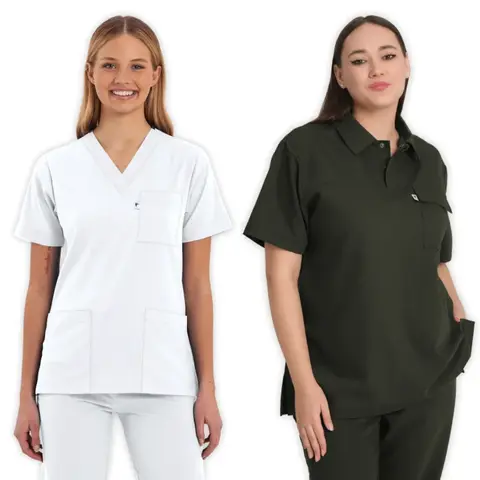 Kadın Scrubs Üst
