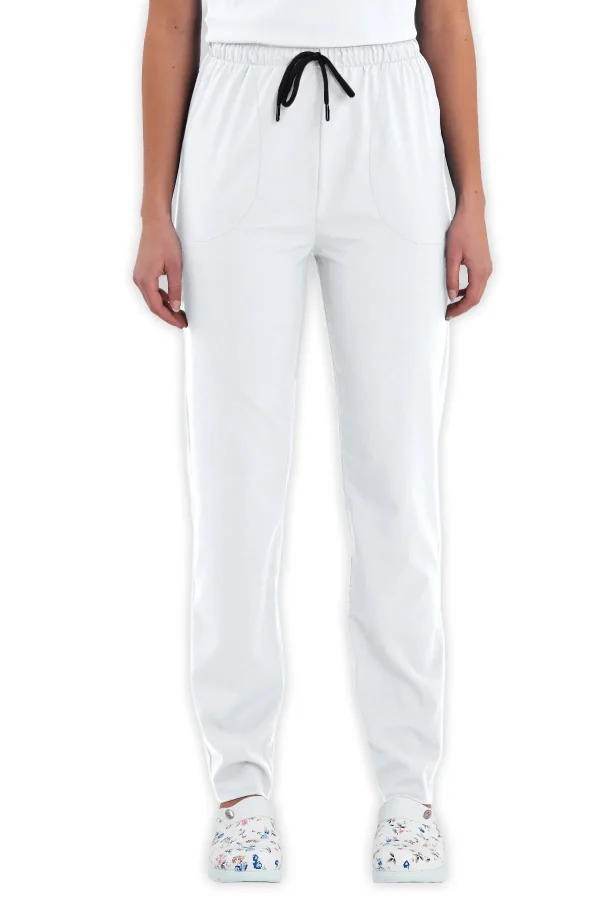 feliplini kadın scrubs pantolon haki